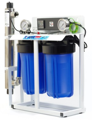 Système de filtration d'eau de pluie 10'' avec stérilisateur UV